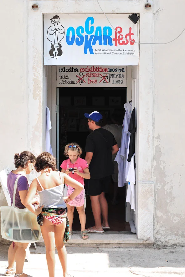 Ulaz - 08 OSCARfest International Cartoon Exhibition OSOR Hrvatska / Croatia 2015