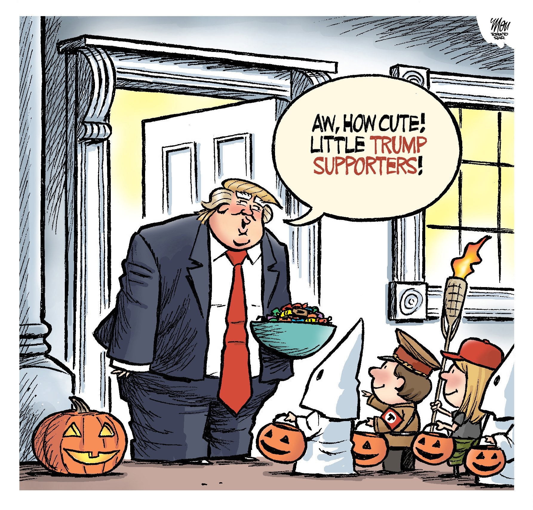 Donald Trump’s Halloween Toons Mag