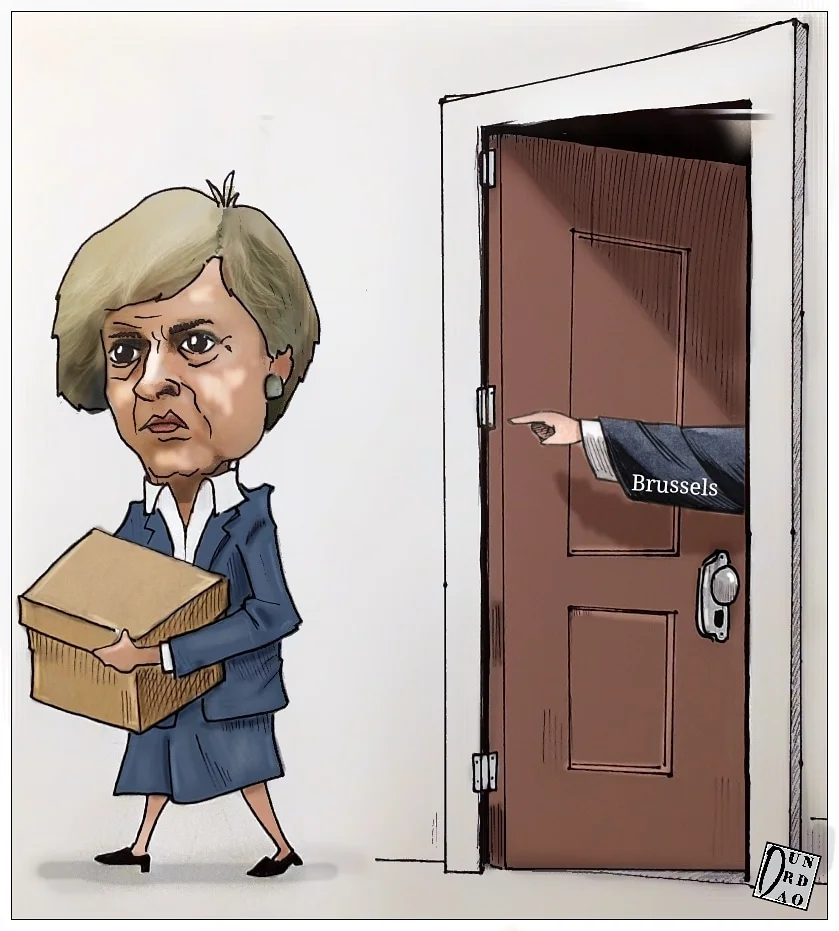 May wants to renegotiate but Brussels slams the door
