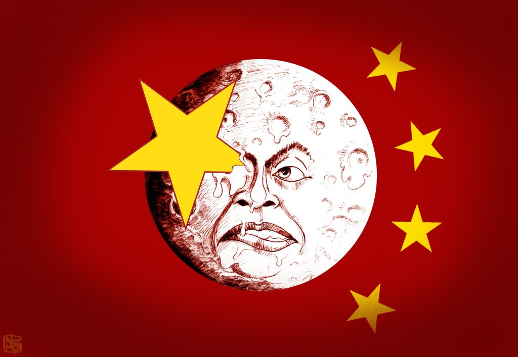 China lands on far side of the moon 11 China to Melies MOON 3 - China lands on far side of the moon