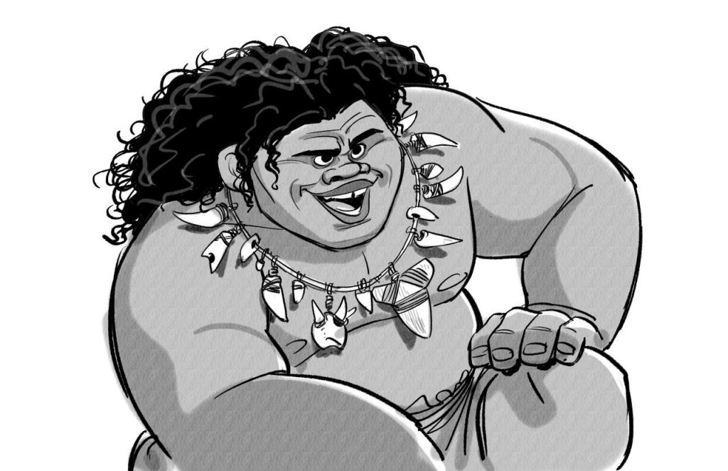Maui’s Character 24 Maui’s Character Designs by Jin Kim 12 - Maui’s Character
