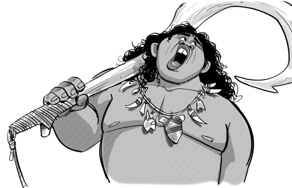 Maui’s Character 25 Maui’s Character Designs by Jin Kim 13 - Maui’s Character