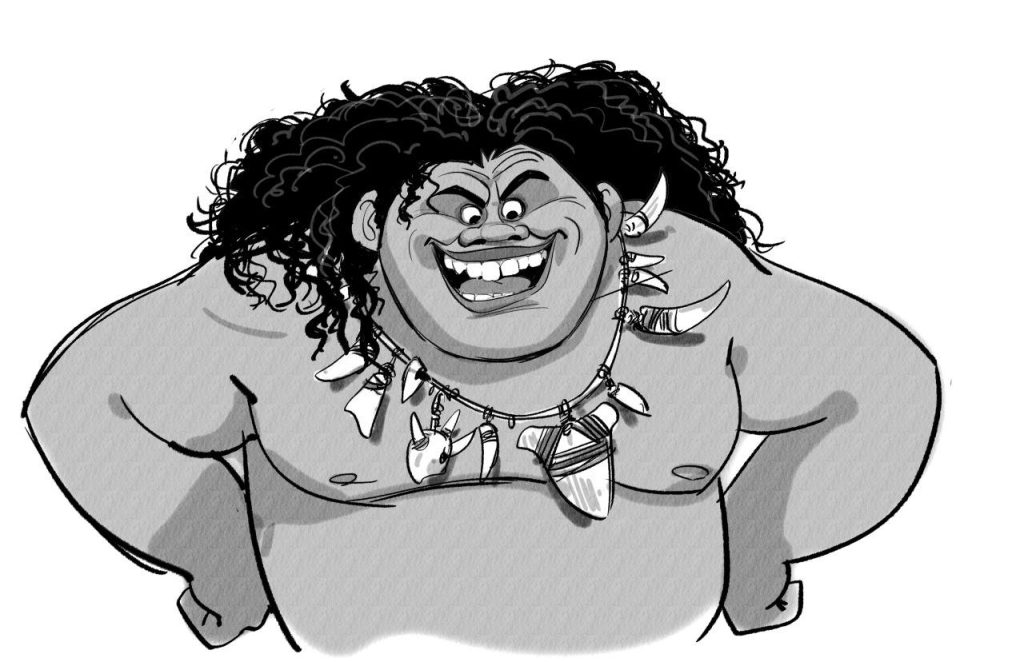 Maui’s Character 28 Maui’s Character Designs by Jin Kim 16 - Maui’s Character