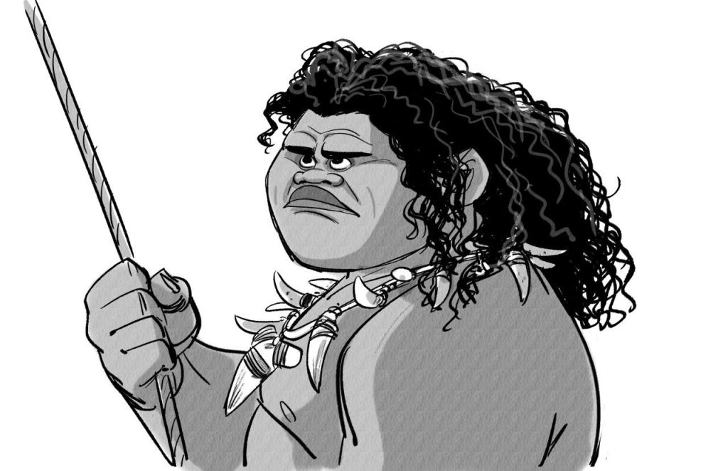 Maui’s Character 29 Maui’s Character Designs by Jin Kim 17 - Maui’s Character
