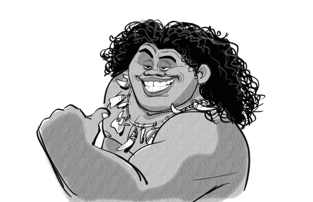 Maui’s Character 17 Maui’s Character Designs by Jin Kim 5 - Maui’s Character