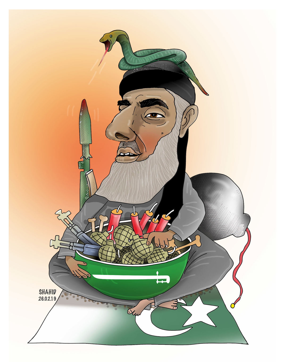 Warlord Support terrorism! 11 cartoon88 - Warlord Support terrorism!