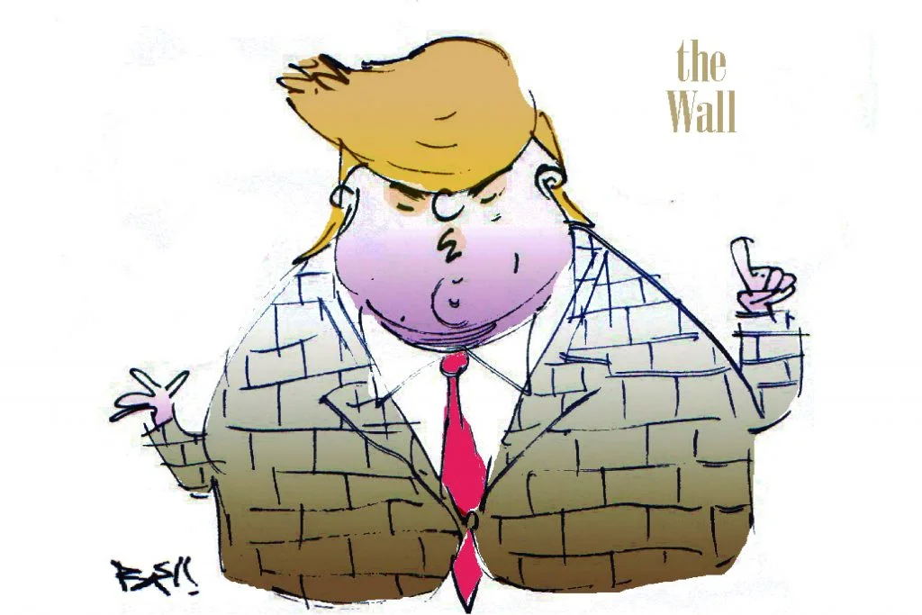 El Mister Donald Trump Cartoon