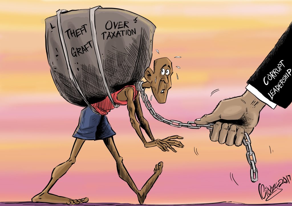 African Politics Effect on Civilians Colours - The Burden of Corrupt Leadership