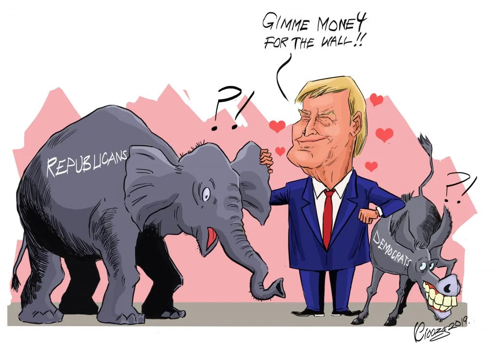 Donald Trump and the Wall Colours - Trump and The Wall Project!