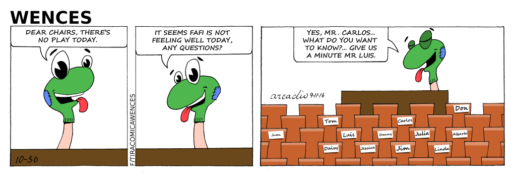 Dear chairs... 12 Wences 10 50 - Dear chairs...