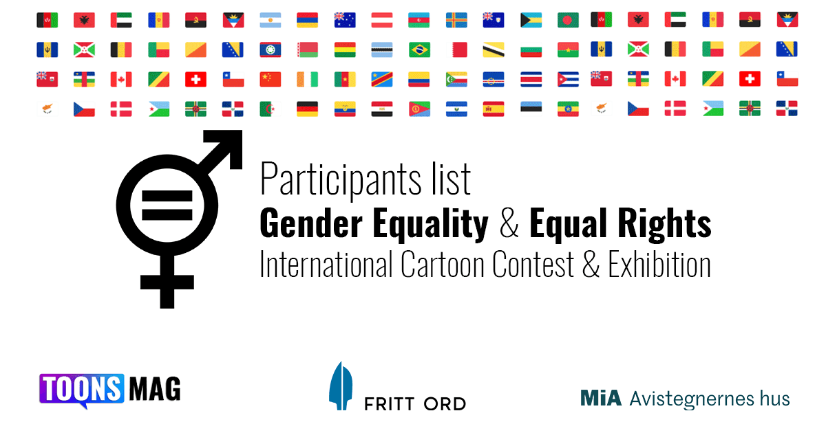 Participants List Of Equal Rights International Cartoon Contest