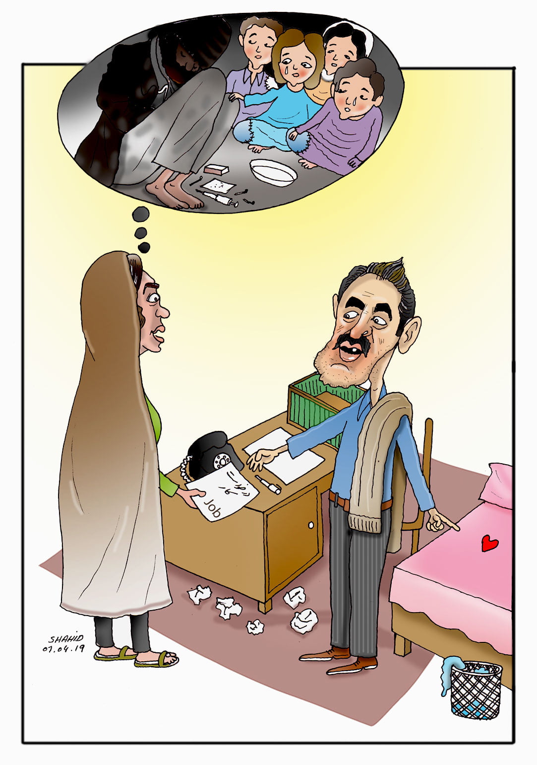 Looking for a job 11 cartoon129 - Looking for a job