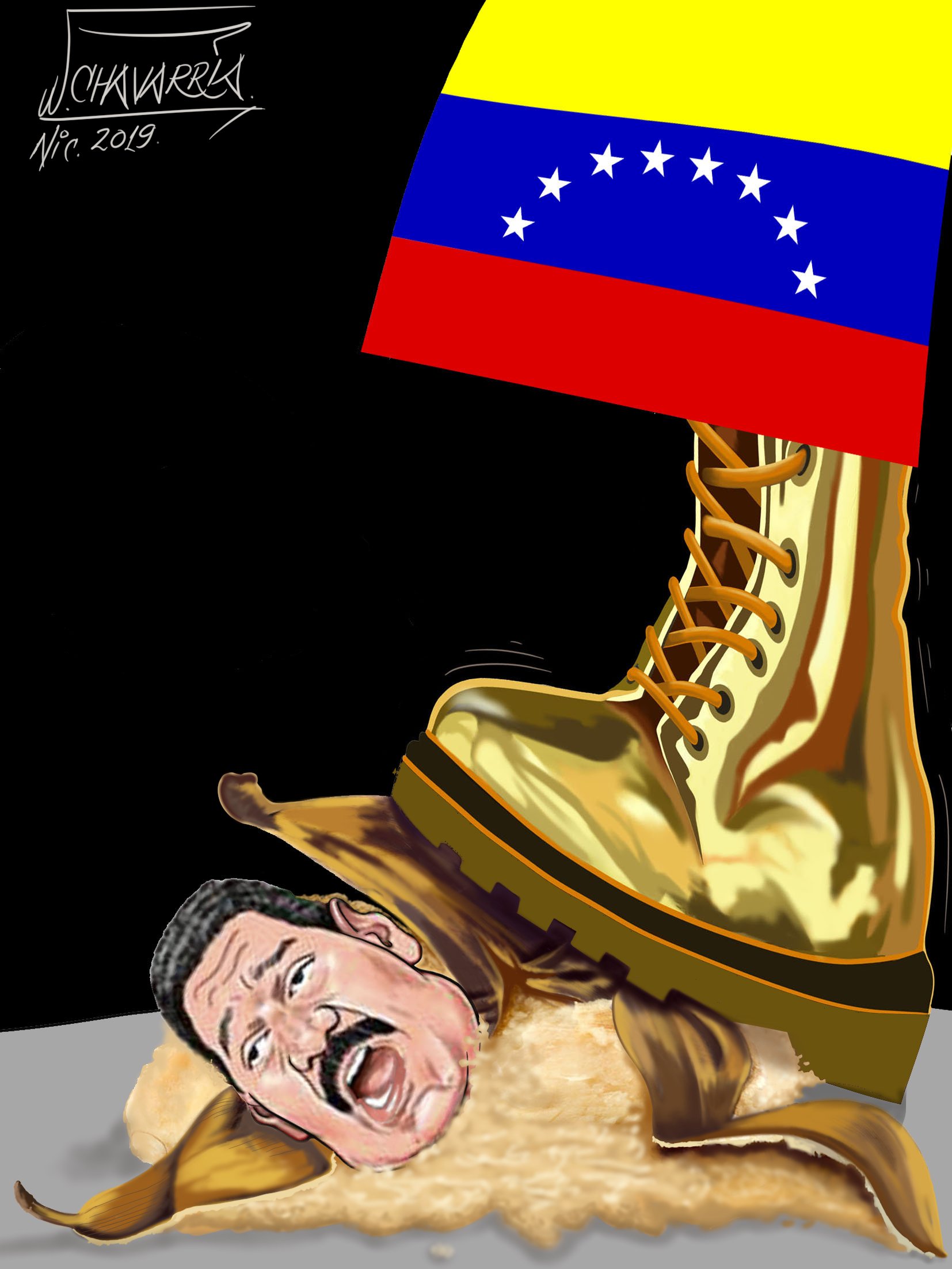 President Maduro of Venezuela 11 MADURO APLASTADO - President Maduro of Venezuela