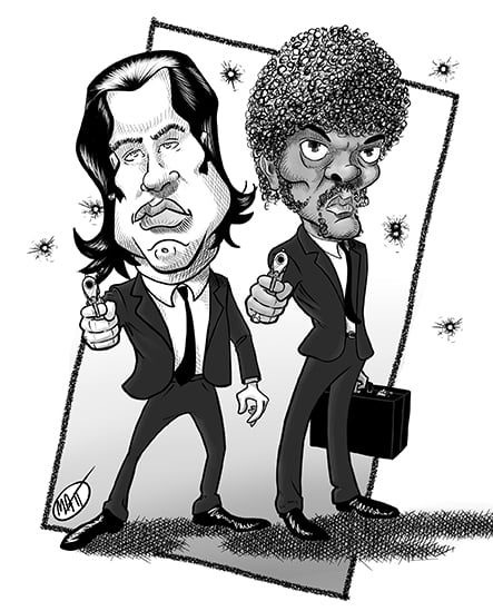 Vincent Vega and Jules Winnfield 11 PF 72 - Vincent Vega and Jules Winnfield