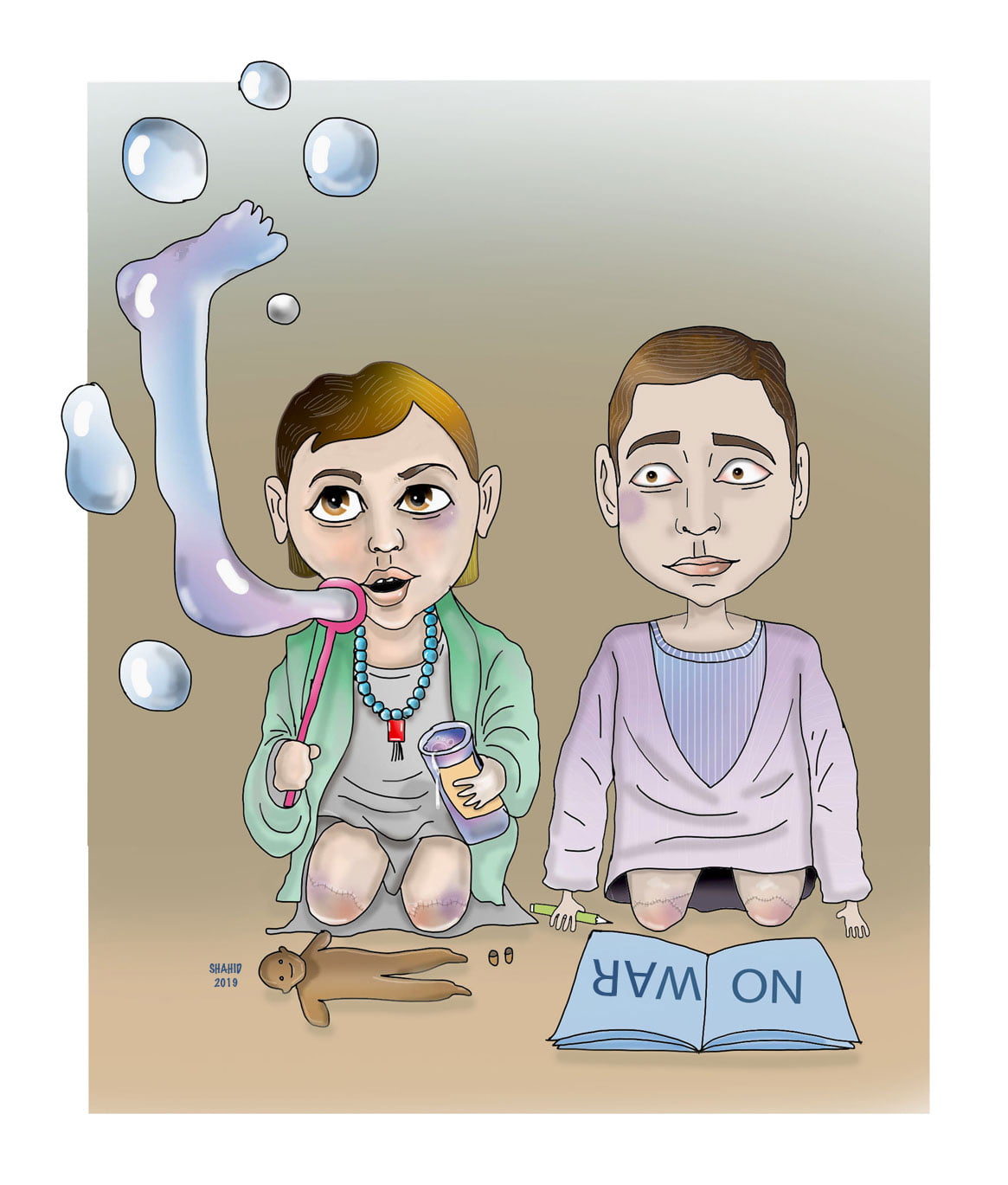 NO WAR ! 11 cartoon92 - NO WAR !