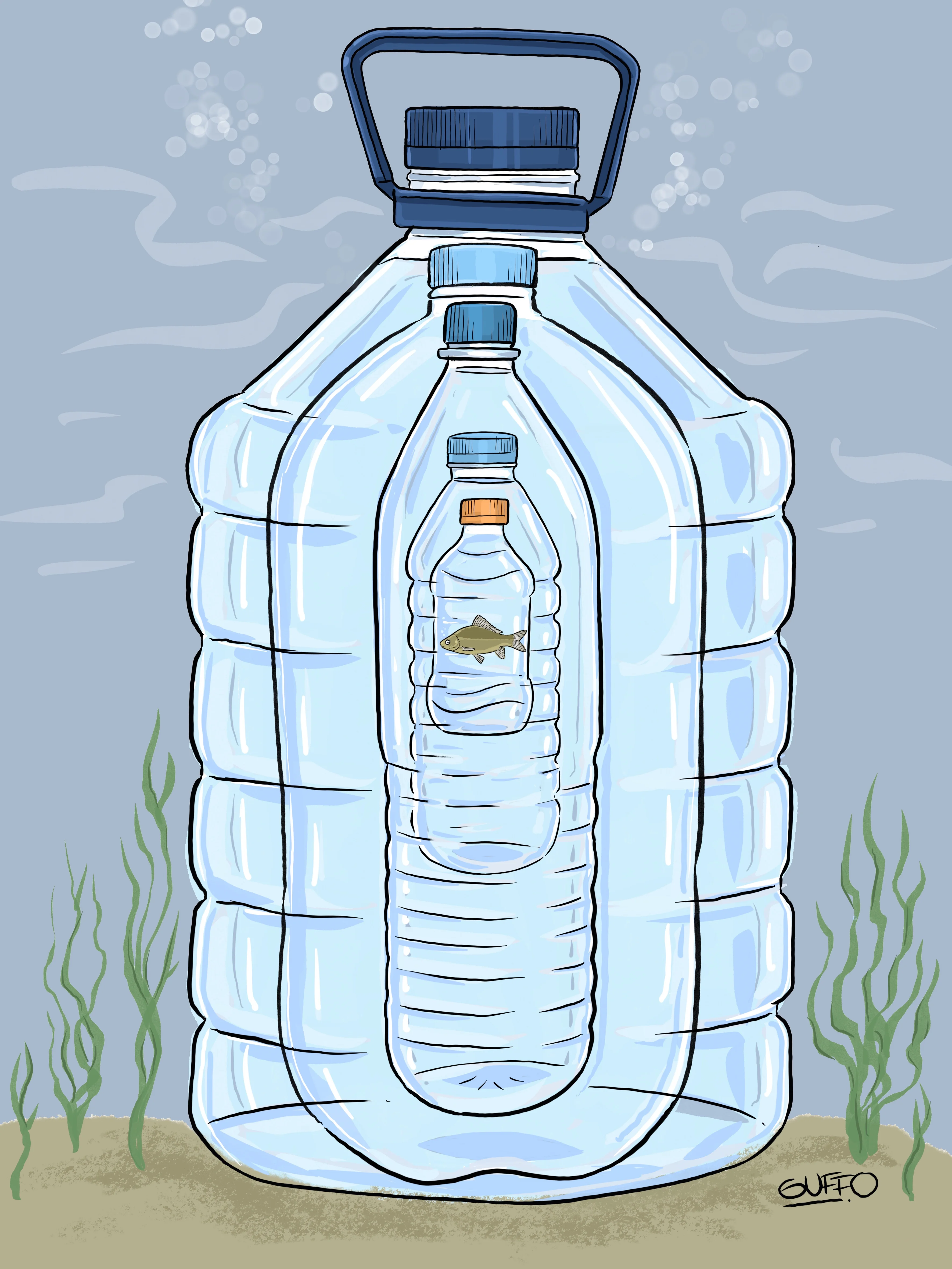 GuffoAgua2 - Plastic Matryoshka