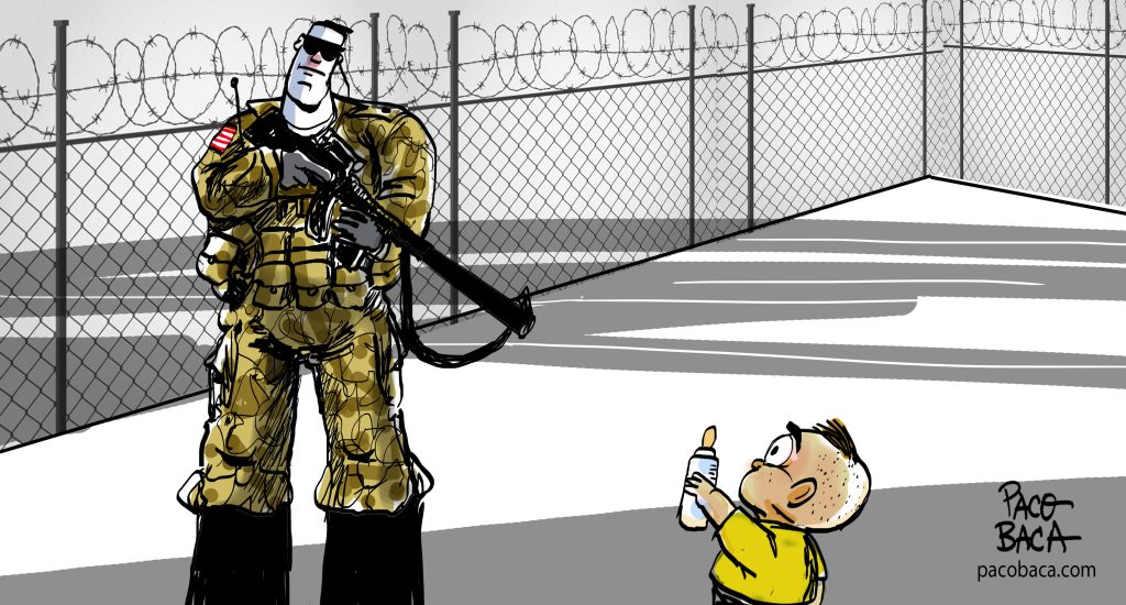 KEEP AWAY. - American Border, Keep away!