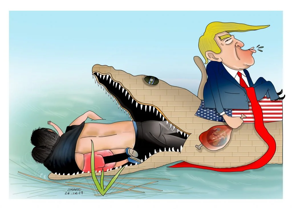 Victim of the US, Mexico Wall!