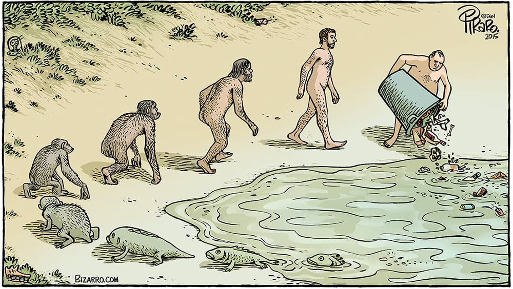 Evolution by Dan Piraro Evolution by Dan Piraro