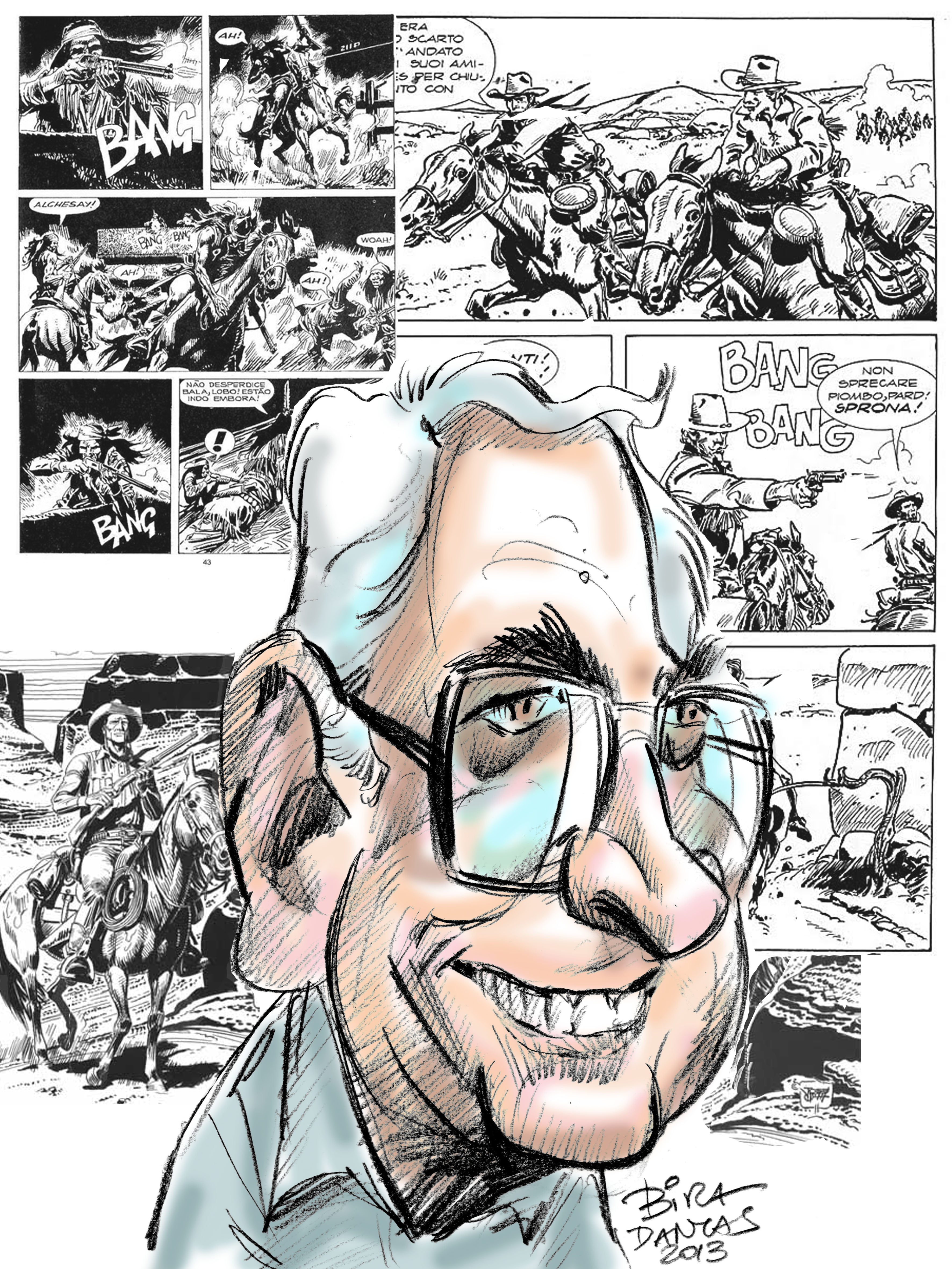 Caricature of Jose Ortiz 11 0JoseOrtizBiraDantas - Caricature of Jose Ortiz