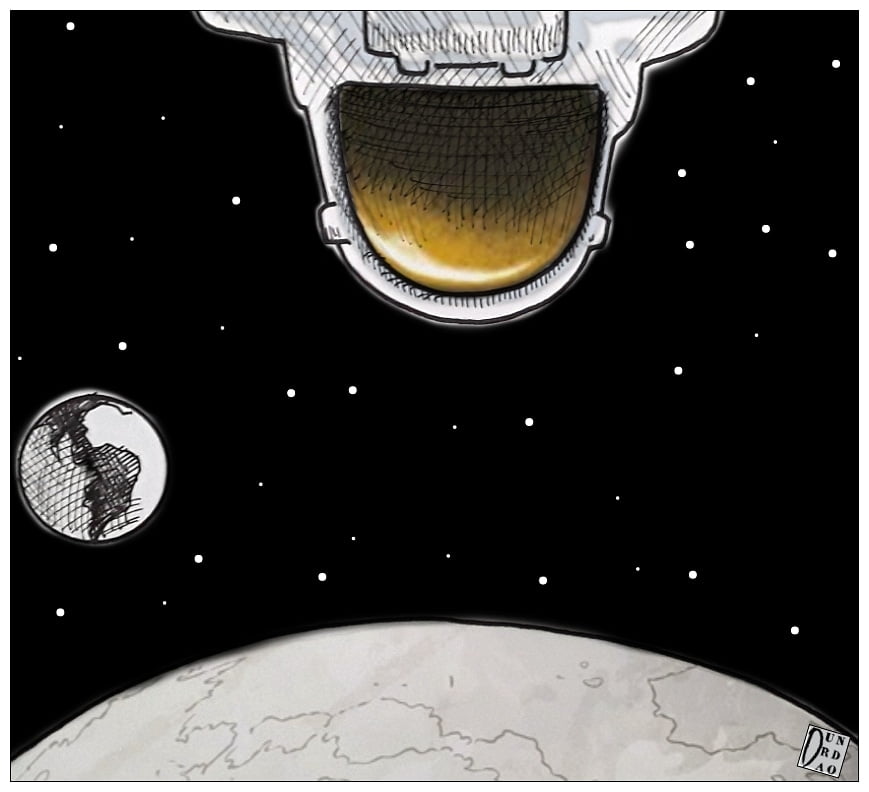 Apollo 11 11 Cartoon of Apollo 11