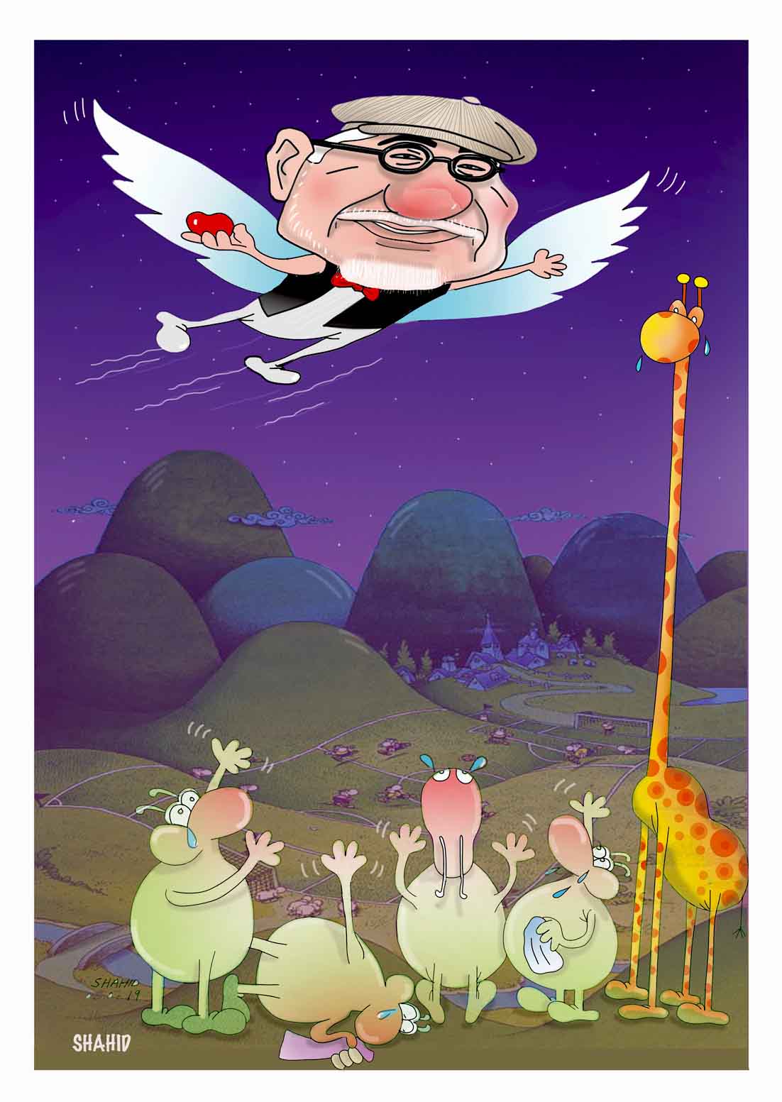 cartoon221 - Tribute to Mordillo!