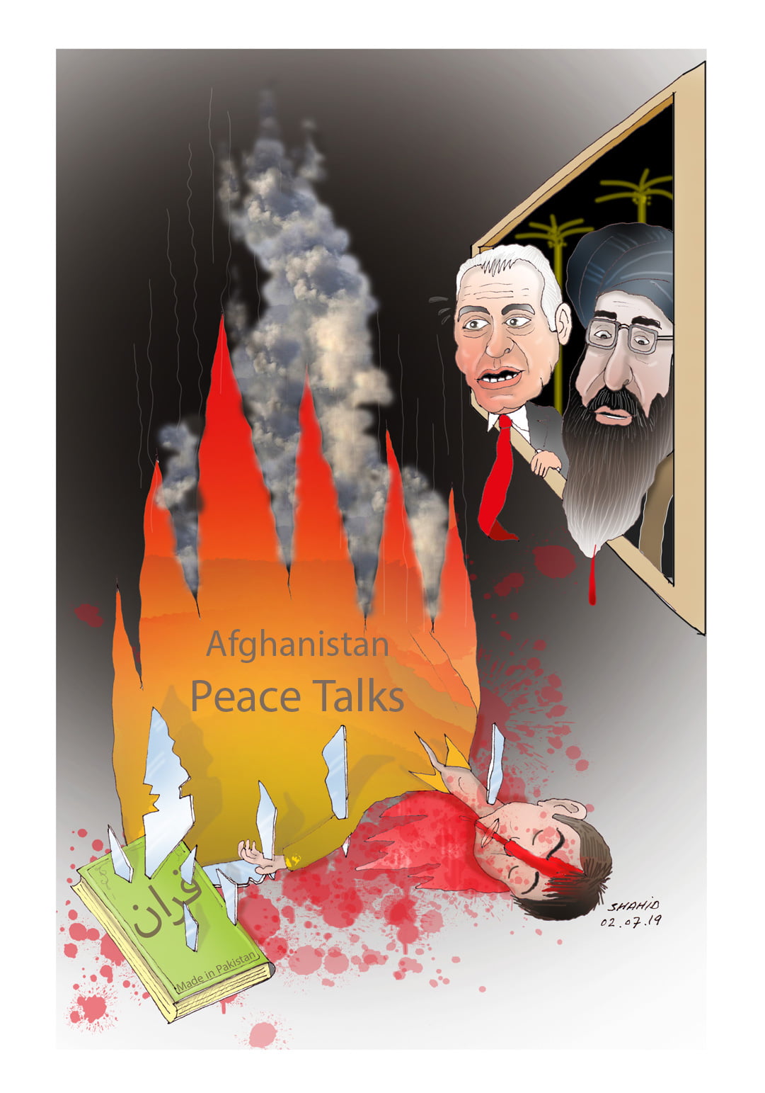 Afghanistan Peace Talks 11 cartoon222 - Afghanistan Peace Talks