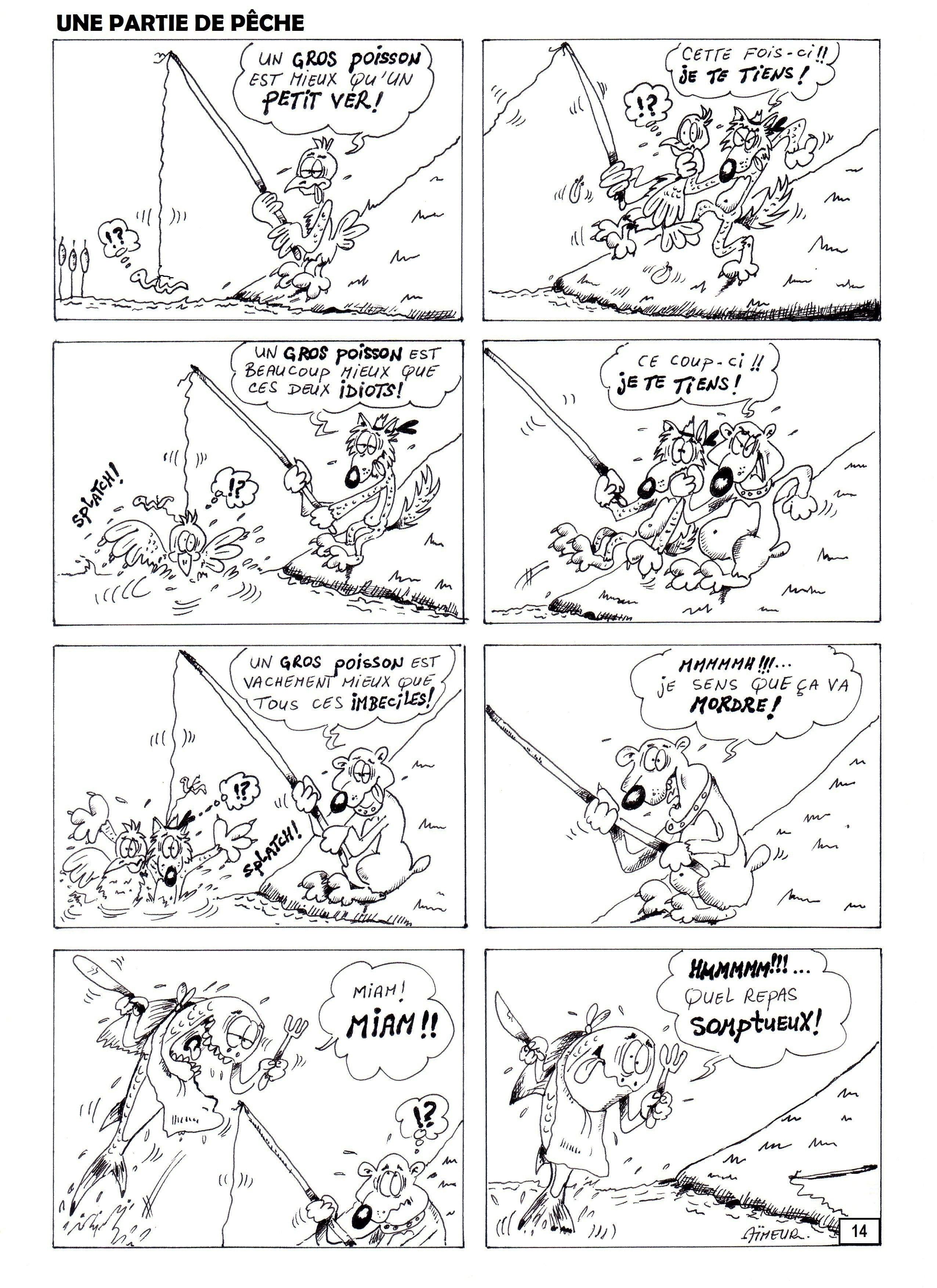 Une partie de pêche 11 Une partie de pêche comics