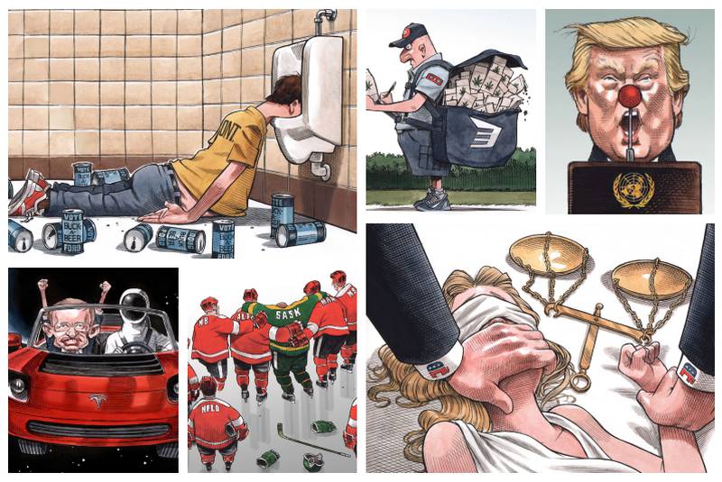 Bruce MacKinnon 21 Cartoons by Bruce MacKinnon