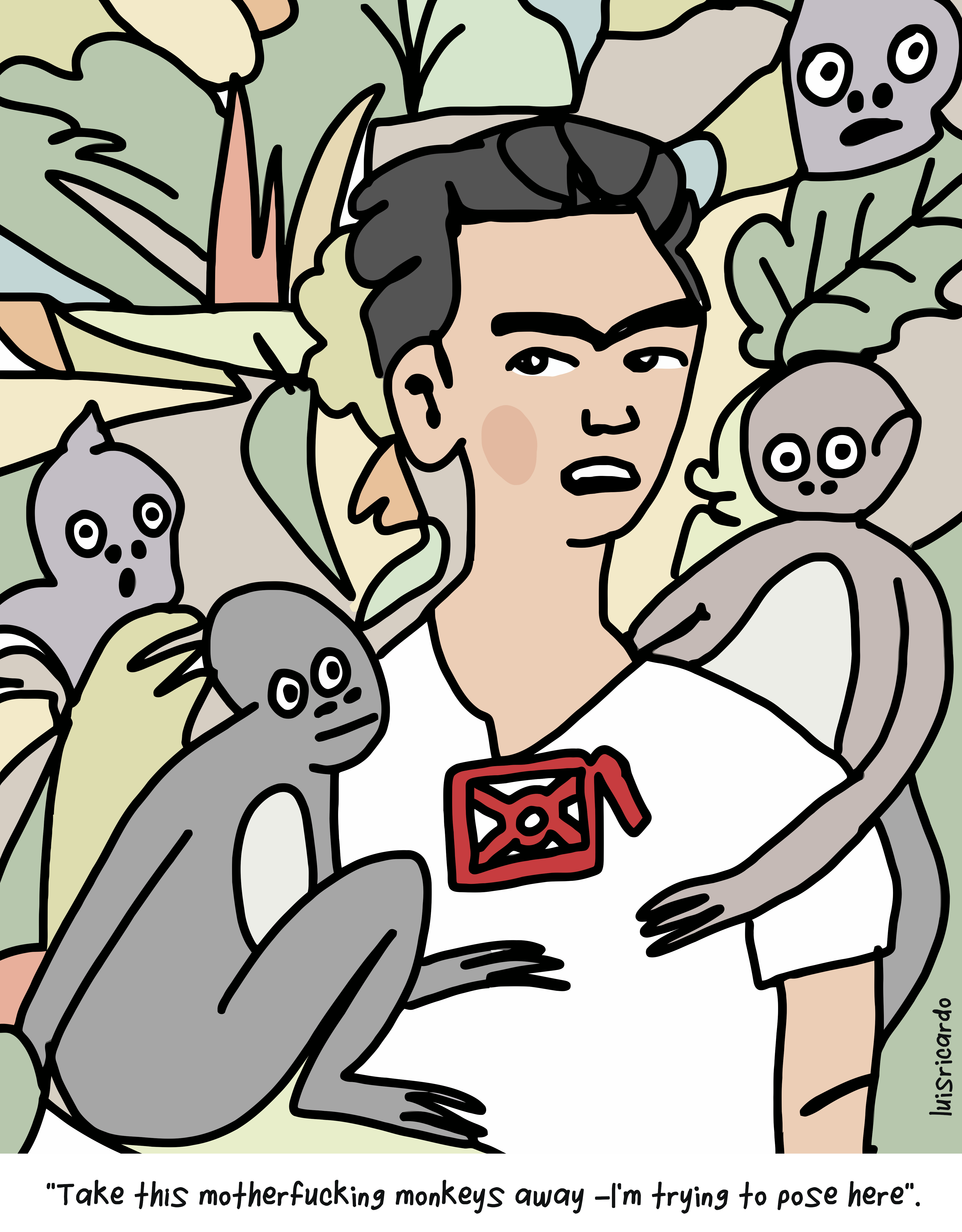 Frida and a difficult painting 11 Frida - Frida and a difficult painting