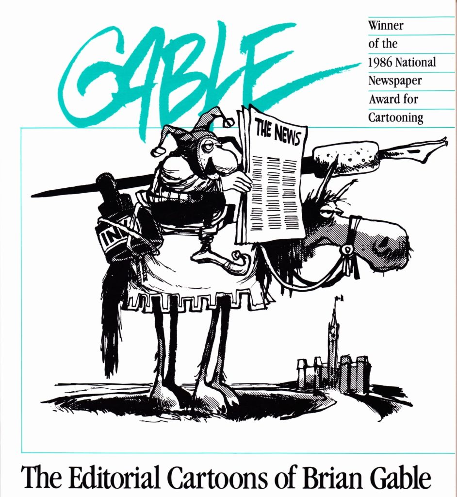 Brian Gable 13 Cartoon by Brian Gable