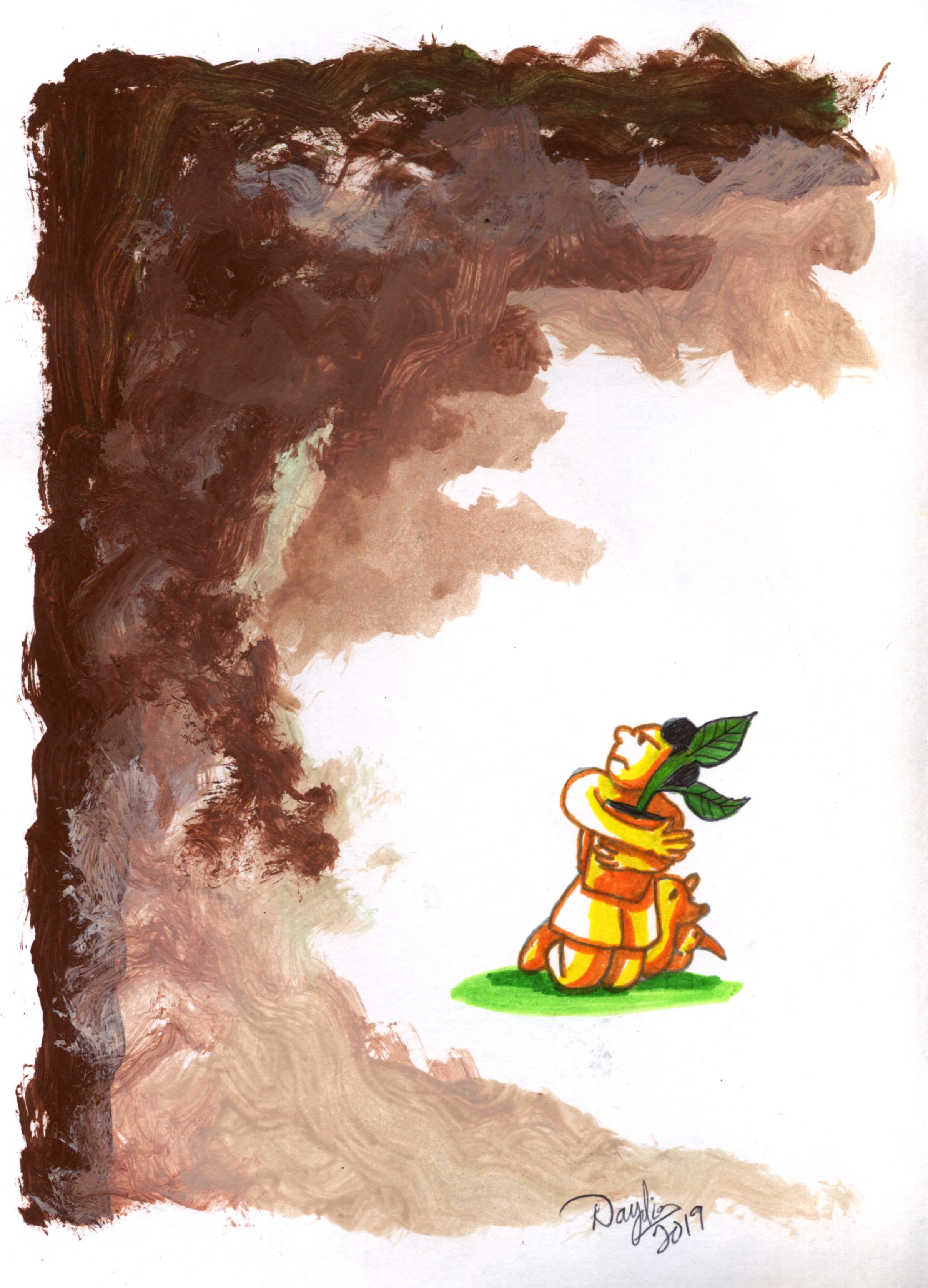 To Protect the Green cartoon