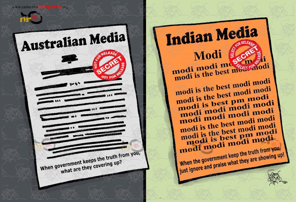 Australian Media VS Indian Media! 12 22oct19 - Australian Media VS Indian Media!