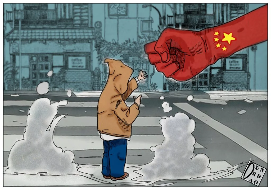 Hong Kong Protests cartoon