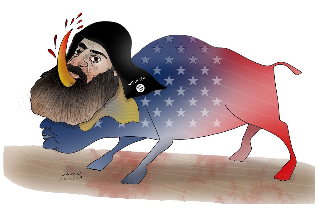 The end of Baghdadi 11 The end of Baghdadi cartoon