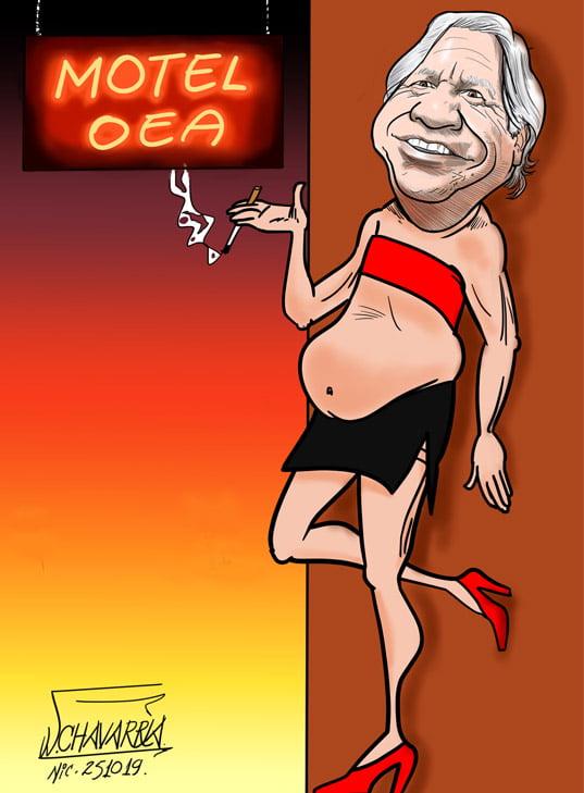 Luis Almagro Srio, General OEA 11 Luis Almagro Srio, General OEA caricature