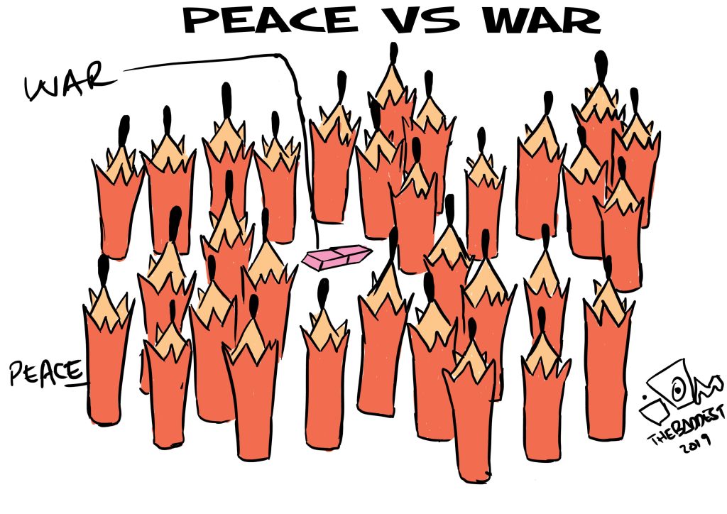 MEDIA AND SENSORSHIP 12 peace 1 - MEDIA AND SENSORSHIP