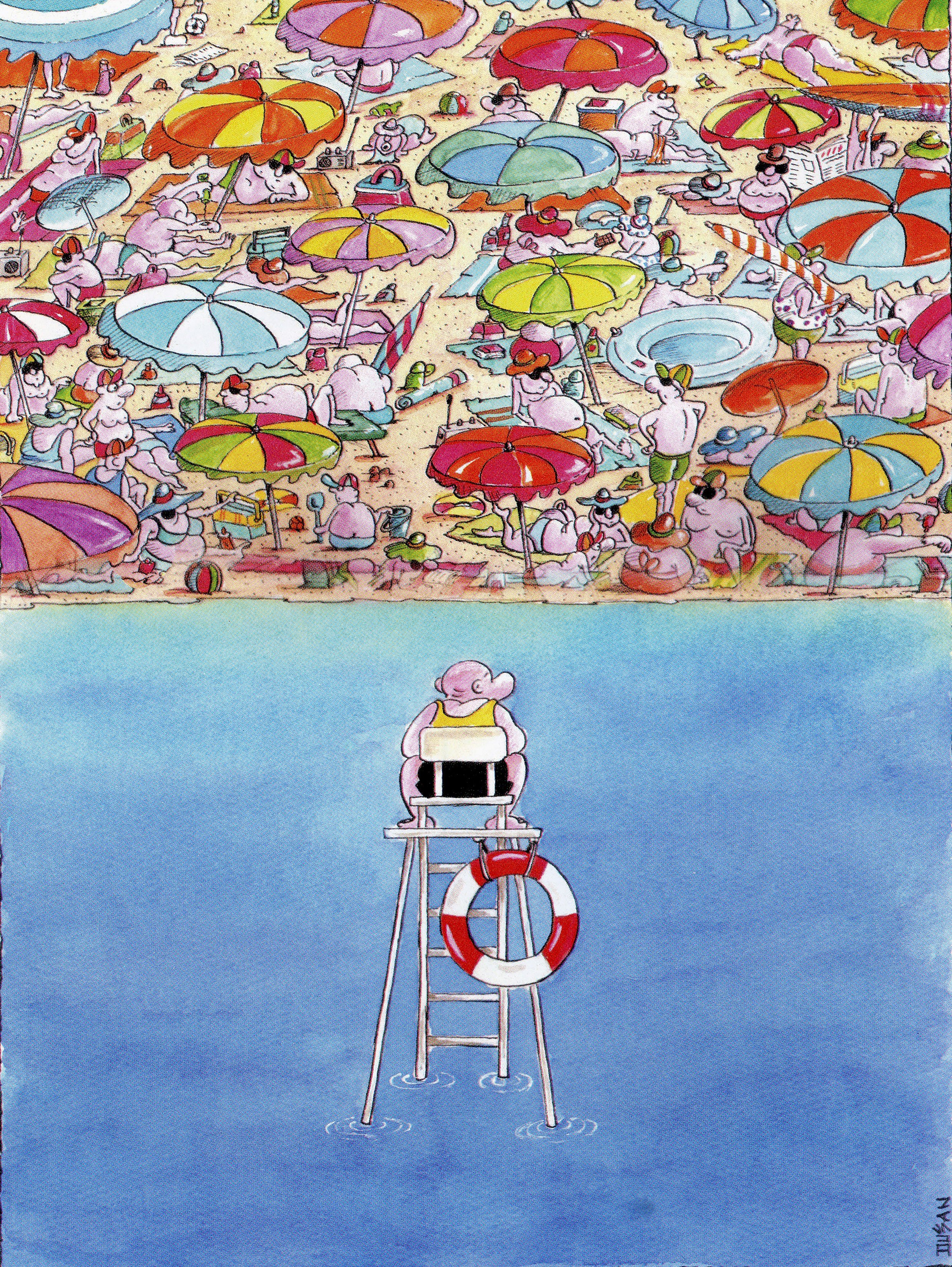 Tourism today cartoon