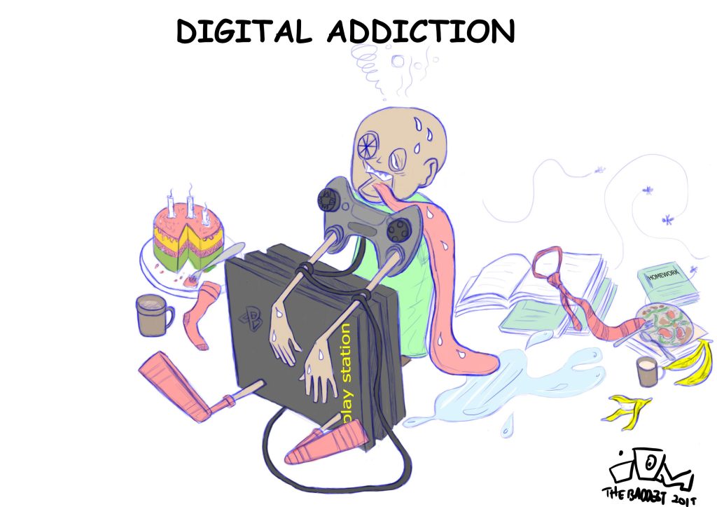 My digital addiction 12 ADDICT 1 - My digital addiction
