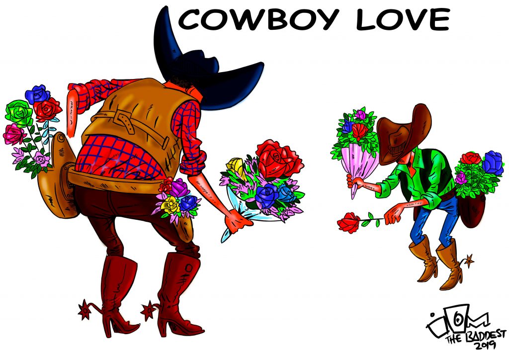 COWBOY 12 LOVE NOT WAR 4 - COWBOY