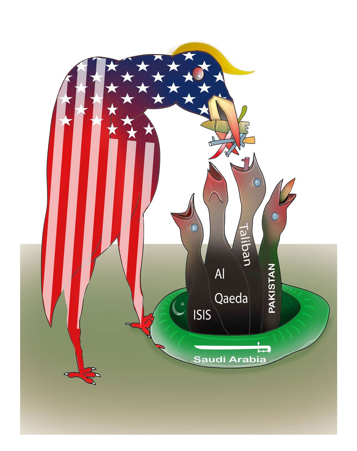 cartoon371 - Donors of terrorism