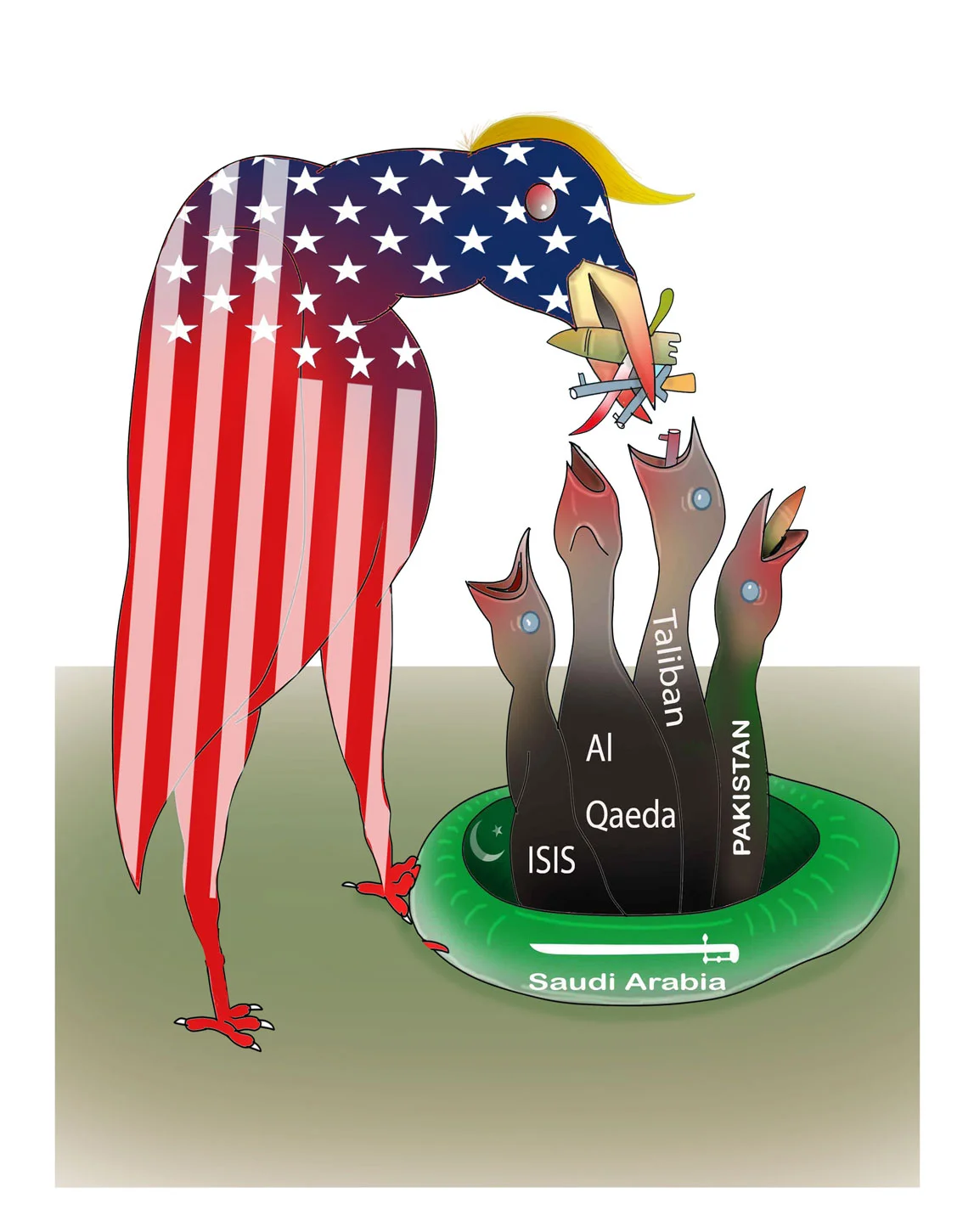 cartoon371 - Donors of terrorism