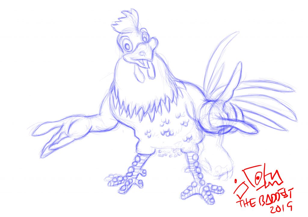SKETCH 12 cock - SKETCH