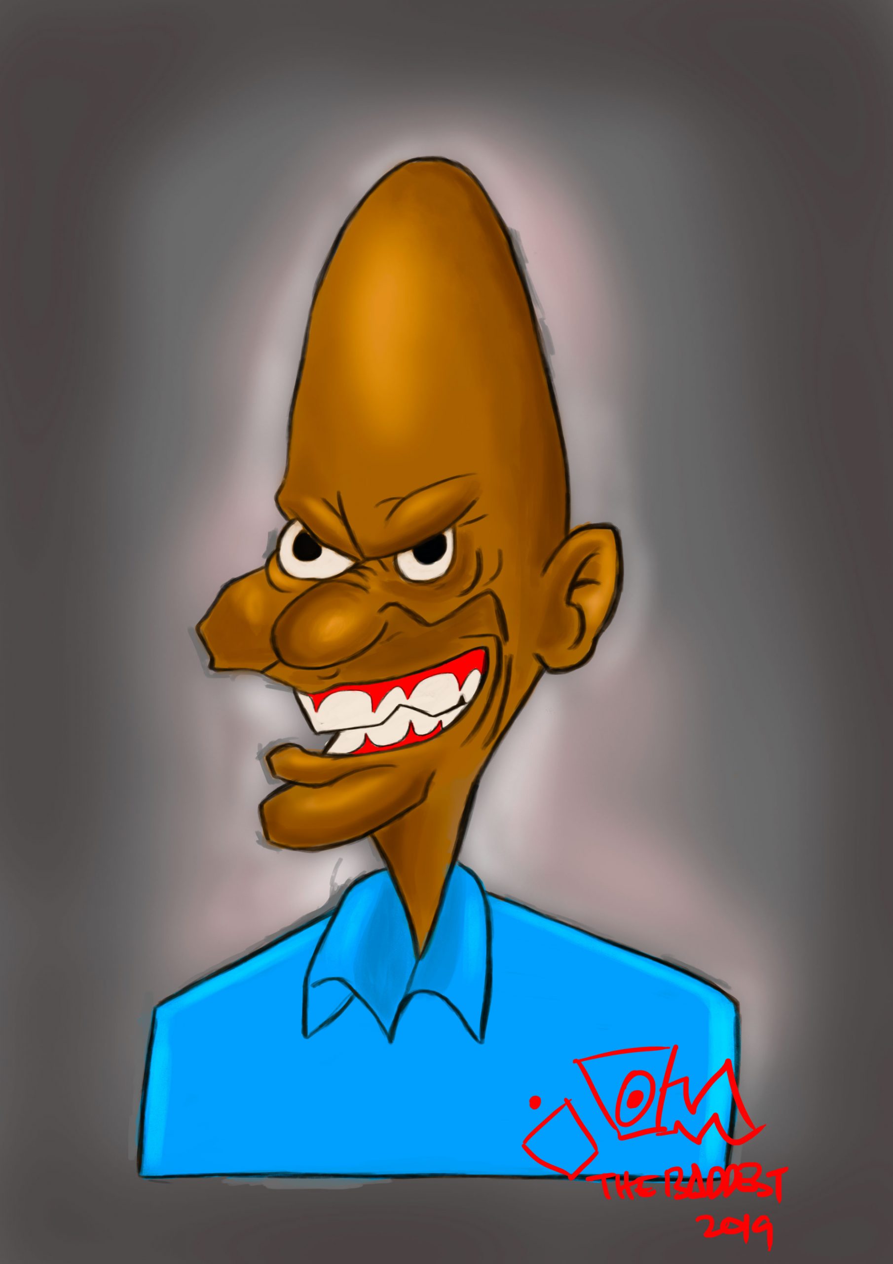 egghead scaled - My CARICATURE