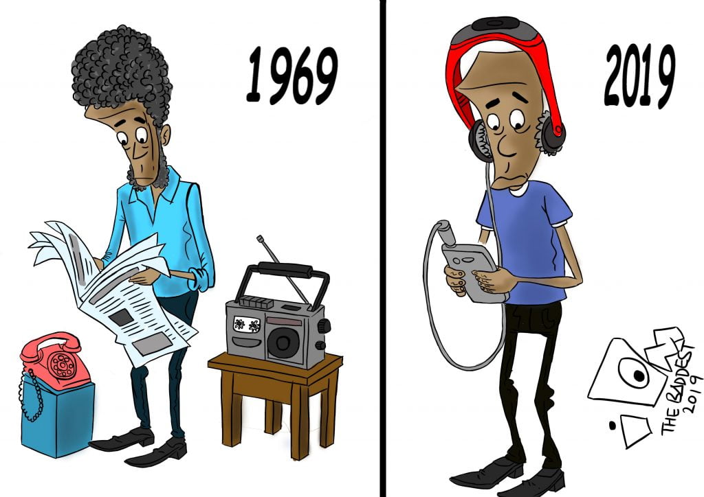 Transition 11 phone newspaper - Transition