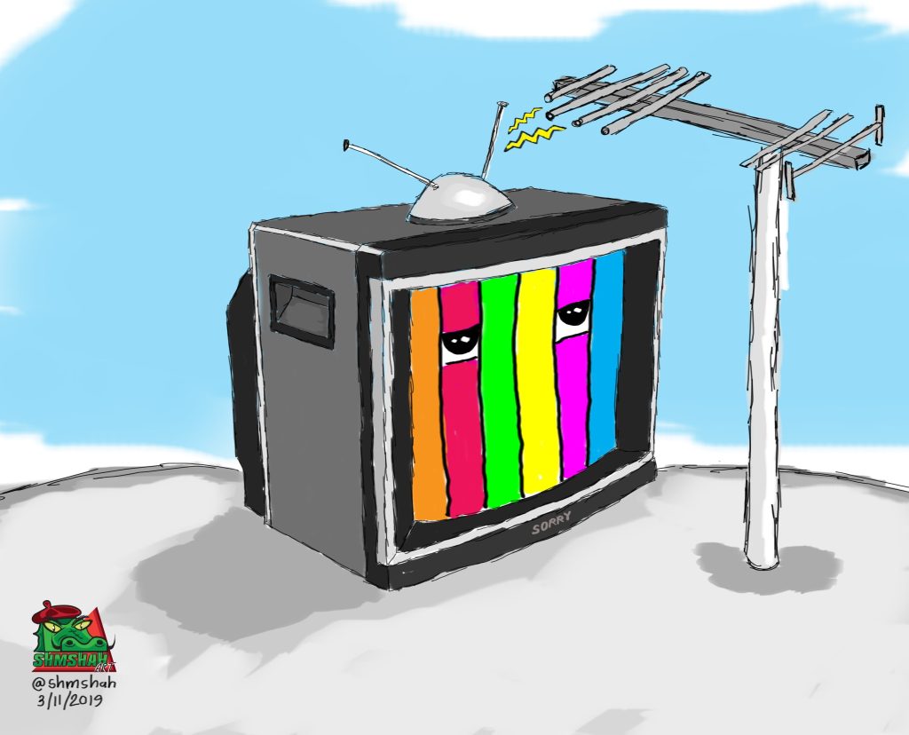 sketch 3 11 2019 - TV in the nineties