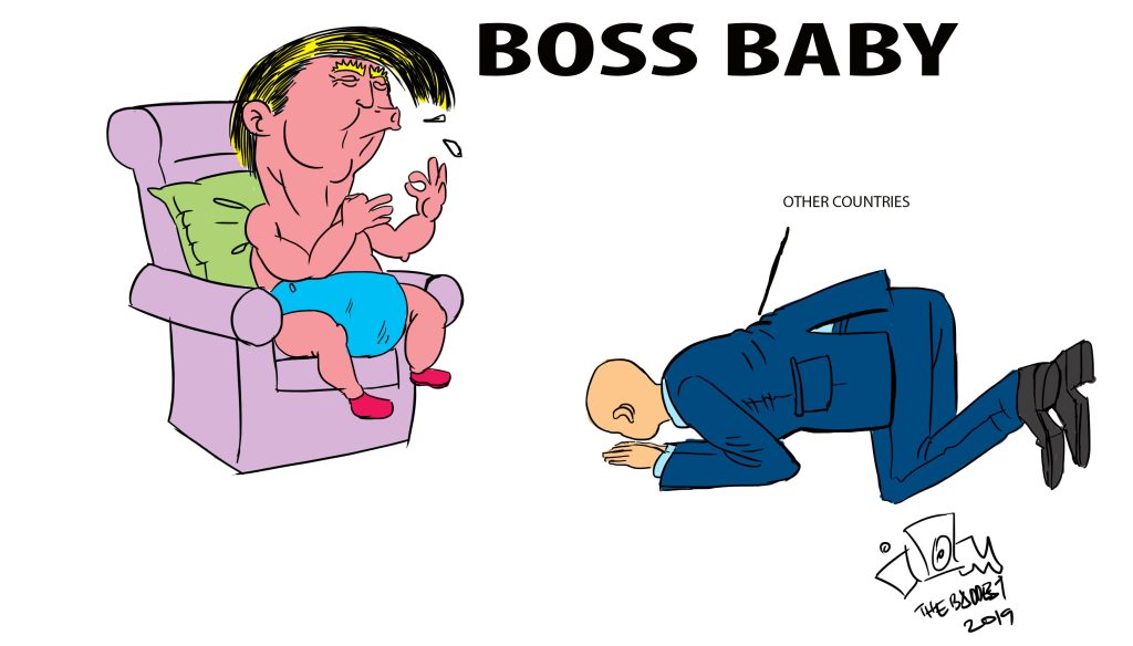 My TRUMP 12 trump and other countries boss baby - My TRUMP