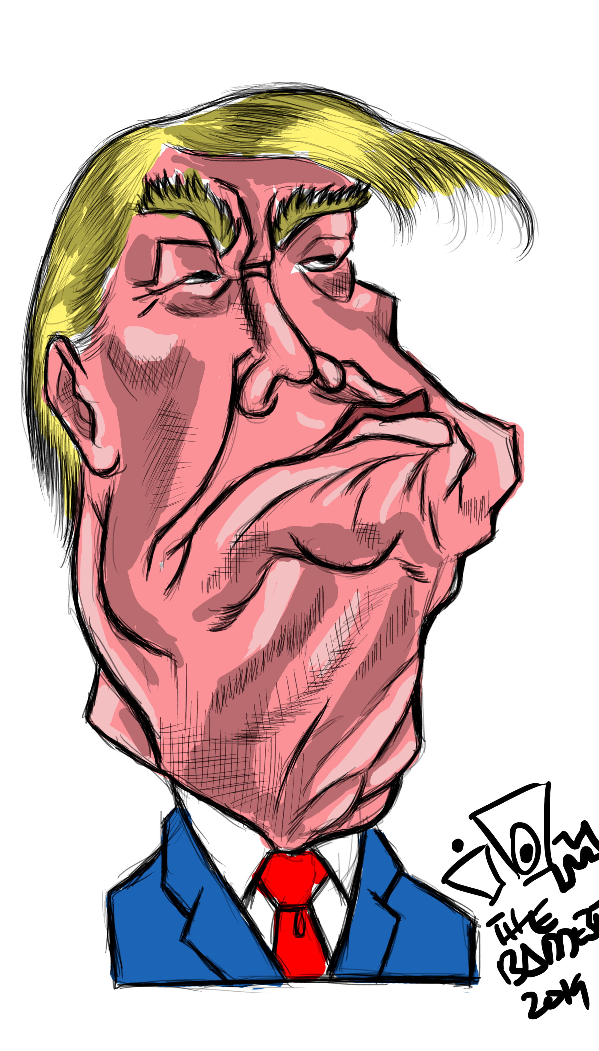 My TRUMPISM 12 trump caricc 2 - My TRUMPISM