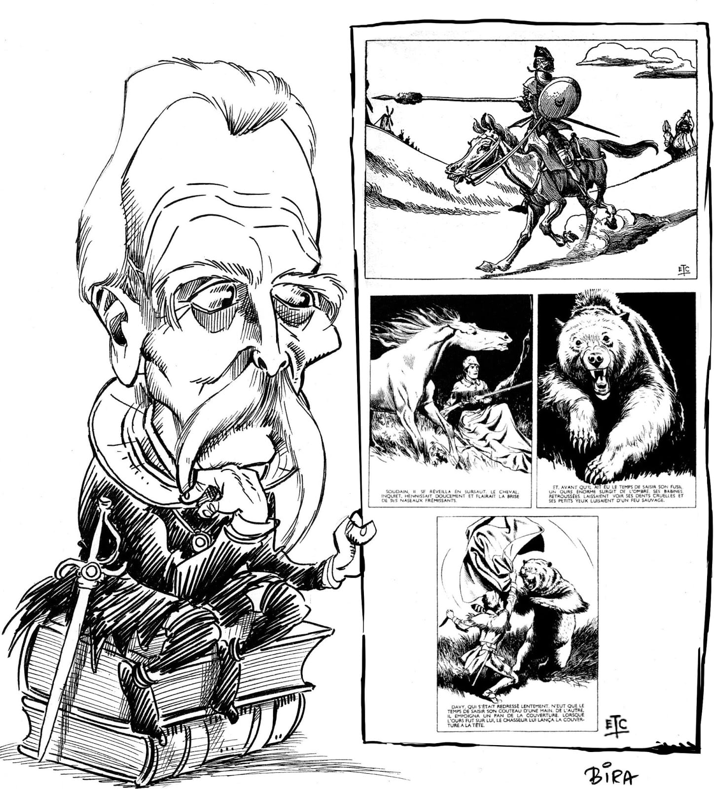 Eduardo Teixeira Coelho, Portuguese Comic Master 11 0 ETC BiraDantas - Eduardo Teixeira Coelho, Portuguese Comic Master