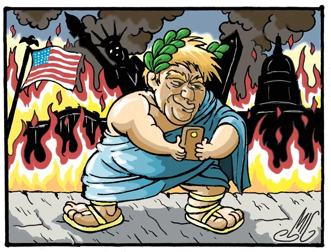 American Nero - Donald Trump as Nero